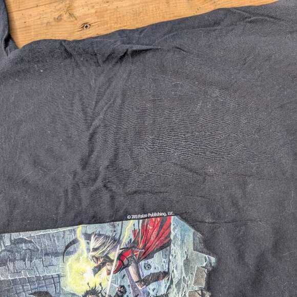 Pathfinder Roleplaying Game T-shirt 2XL Black Fruit of the Loom - Picture 3 of 9